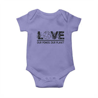 Earth Day 2026 Baby Onesie Our Power Our Planet