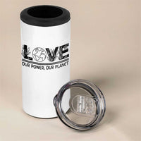 Earth Day 2026 4 in 1 Can Cooler Tumbler Our Power Our Planet