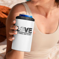 Earth Day 2026 4 in 1 Can Cooler Tumbler Our Power Our Planet