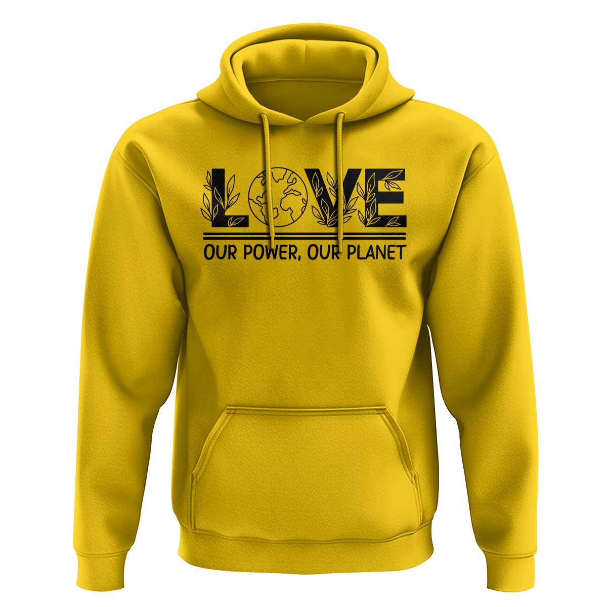 Earth Day 2026 Hoodie Our Power Our Planet