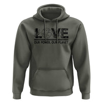 Earth Day 2026 Hoodie Our Power Our Planet