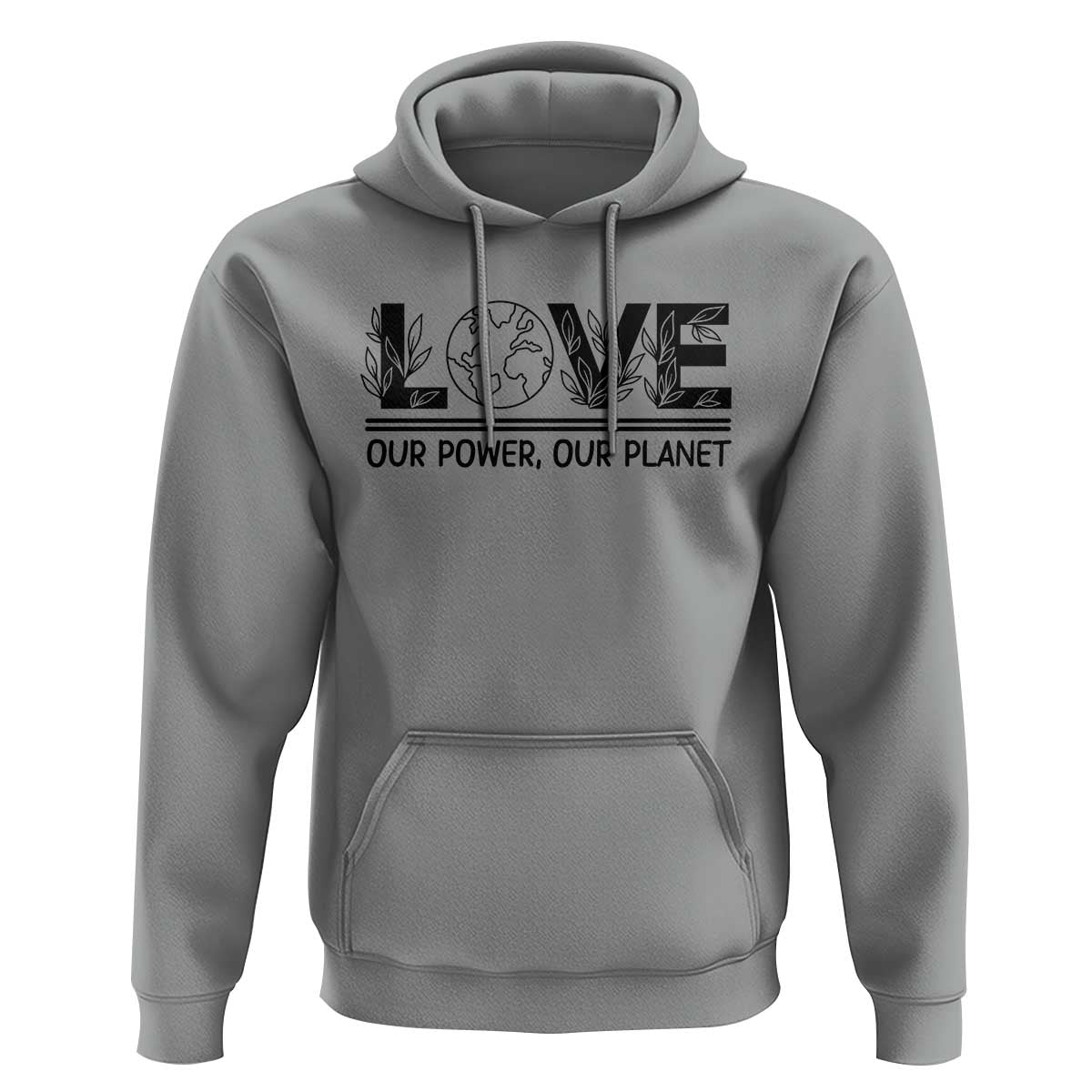Earth Day 2026 Hoodie Our Power Our Planet