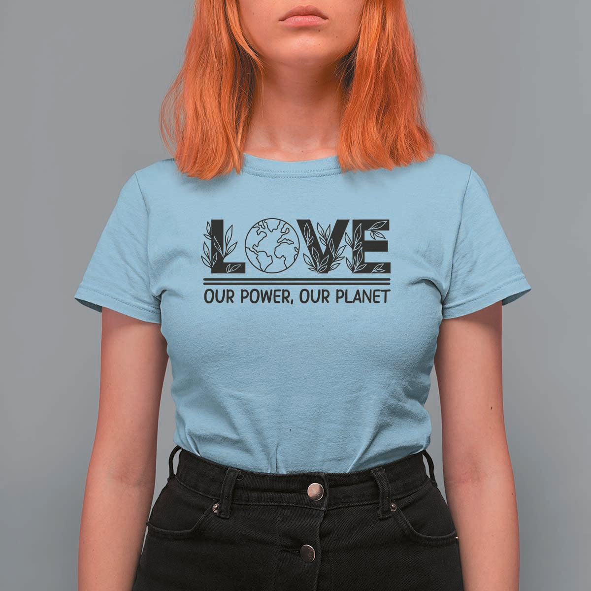 Earth Day 2026 T Shirt For Women Our Power Our Planet