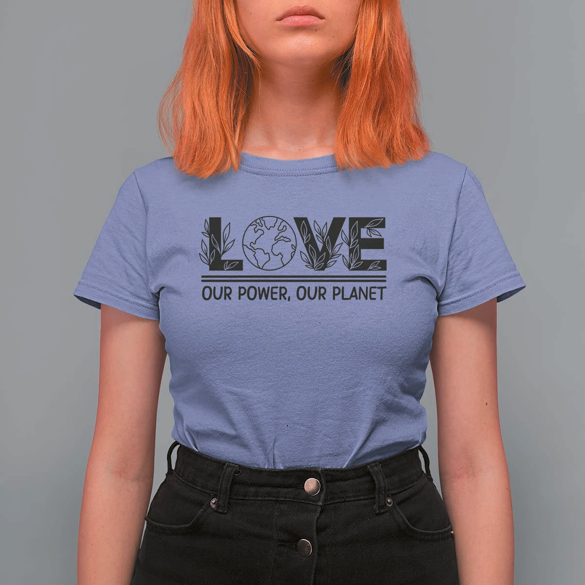 Earth Day 2026 T Shirt For Women Our Power Our Planet