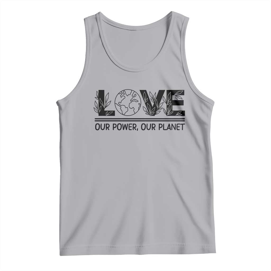 Earth Day 2026 Tank Top Our Power Our Planet