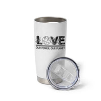 Earth Day 2026 Tumbler Cup Our Power Our Planet