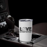 Earth Day 2026 Tumbler Cup Our Power Our Planet