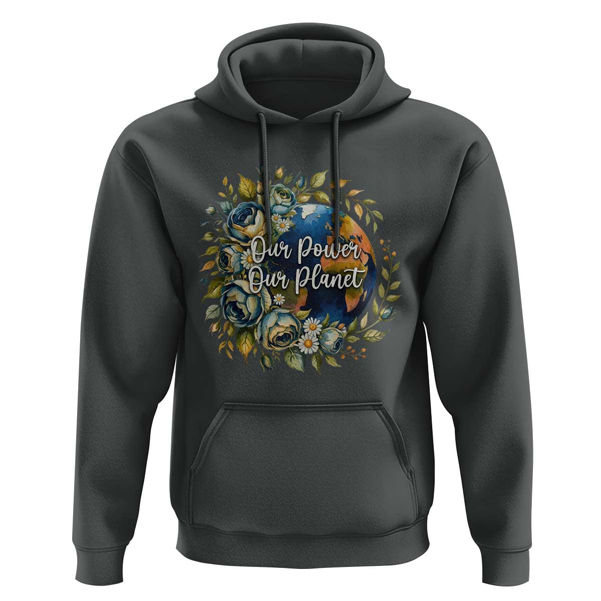 Save The Planet Earth Day Hoodie Our Power Our Planet