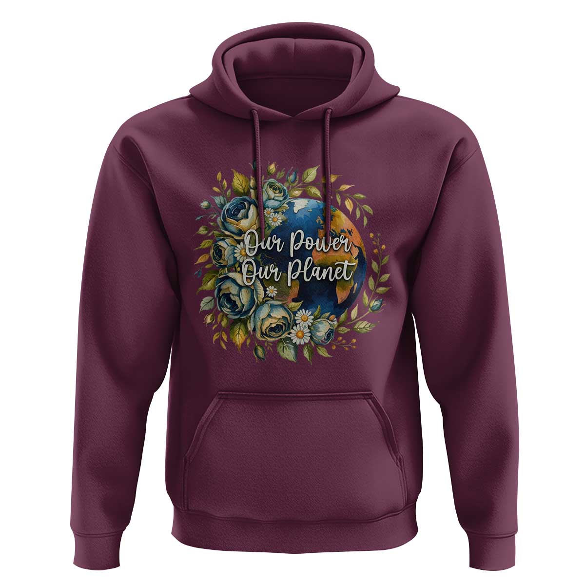 Save The Planet Earth Day Hoodie Our Power Our Planet