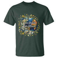 Save The Planet Earth Day T Shirt Our Power Our Planet