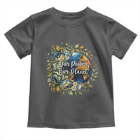 Save The Planet Earth Day Toddler T Shirt Our Power Our Planet