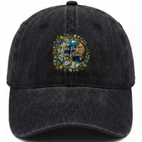 Save The Planet Earth Day Washed Cotton Baseball Cap Our Power Our Planet