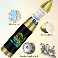 Our Power Our Planet Bullet Tumbler Earth Day Nature Lover Gift