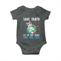 Earth Day Baby Onesie Save Earth Its The Only Planet With Cats