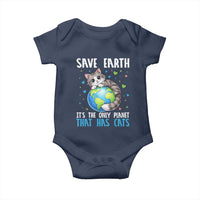 Earth Day Baby Onesie Save Earth Its The Only Planet With Cats
