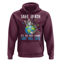 Earth Day Hoodie Save Earth Its The Only Planet With Cats