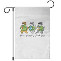 Make Everyday Earth Day Garden Flag Eco Friendly Cat Lover