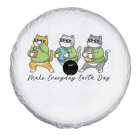 Make Everyday Earth Day Spare Tire Cover Eco Friendly Cat Lover