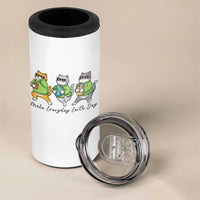 Make Everyday Earth Day 4 in 1 Can Cooler Tumbler Eco Friendly Cat Lover