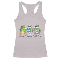 Make Everyday Earth Day Racerback Tank Top Eco Friendly Cat Lover