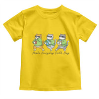 Make Everyday Earth Day Toddler T Shirt Eco Friendly Cat Lover