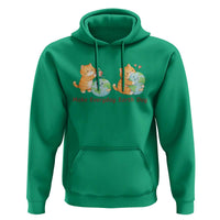 Make Everyday Earth Day Hoodie Cute Cat Healing Planet Earth
