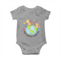 Make Everyday Earth Day Baby Onesie Funny Cat Lover Gift