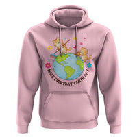 Make Everyday Earth Day Hoodie Funny Cat Lover Gift