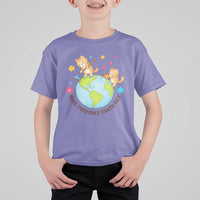 Make Everyday Earth Day T Shirt For Kid Funny Cat Lover Gift