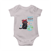 Just A Cat Who Loves The Earth Baby Onesie Earth Day Cat Lover Gift