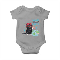 Just A Cat Who Loves The Earth Baby Onesie Earth Day Cat Lover Gift