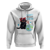 Just A Cat Who Loves The Earth Hoodie Earth Day Cat Lover Gift