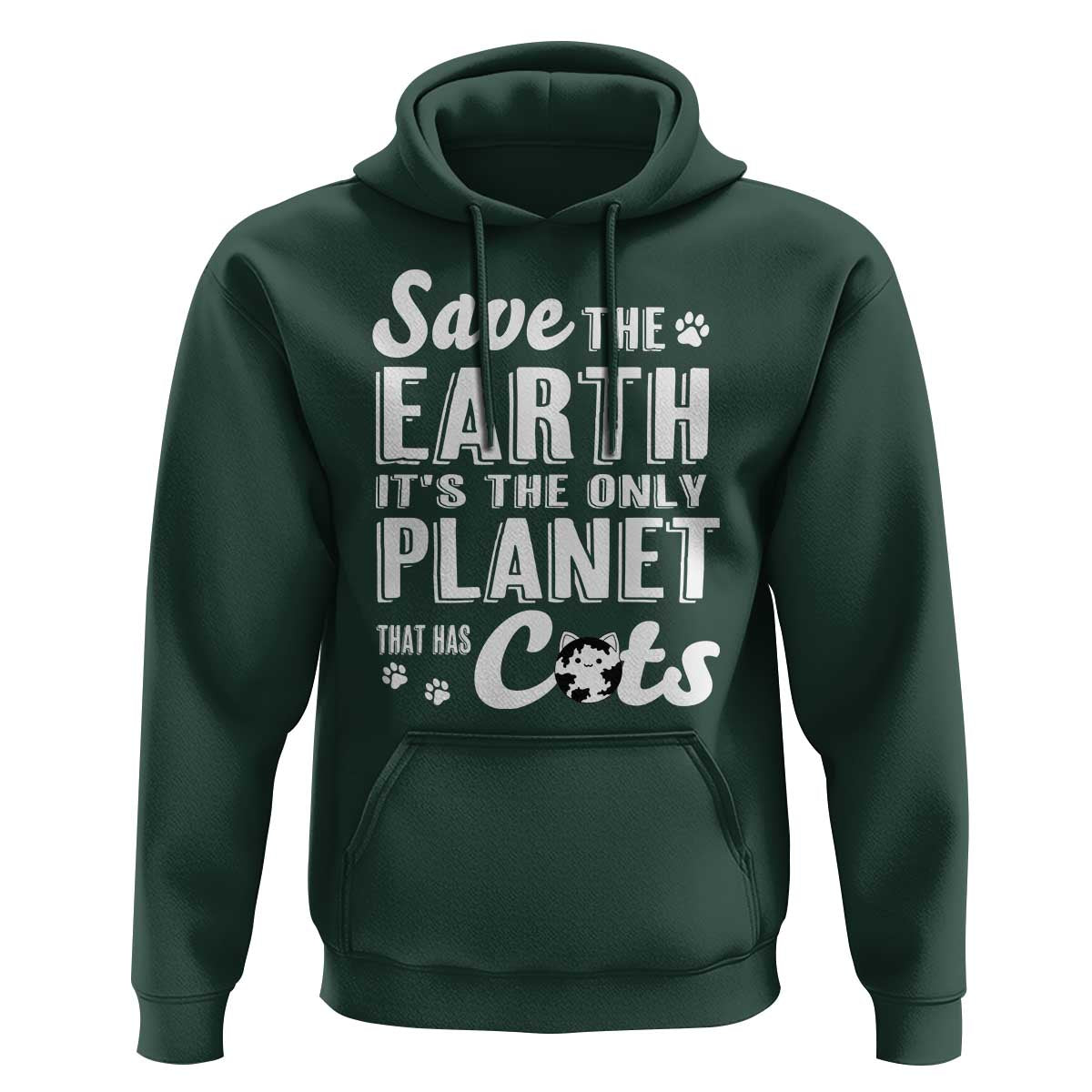 Earth Day Cat Lover Hoodie Save Earth Its The Only Planet With Cats