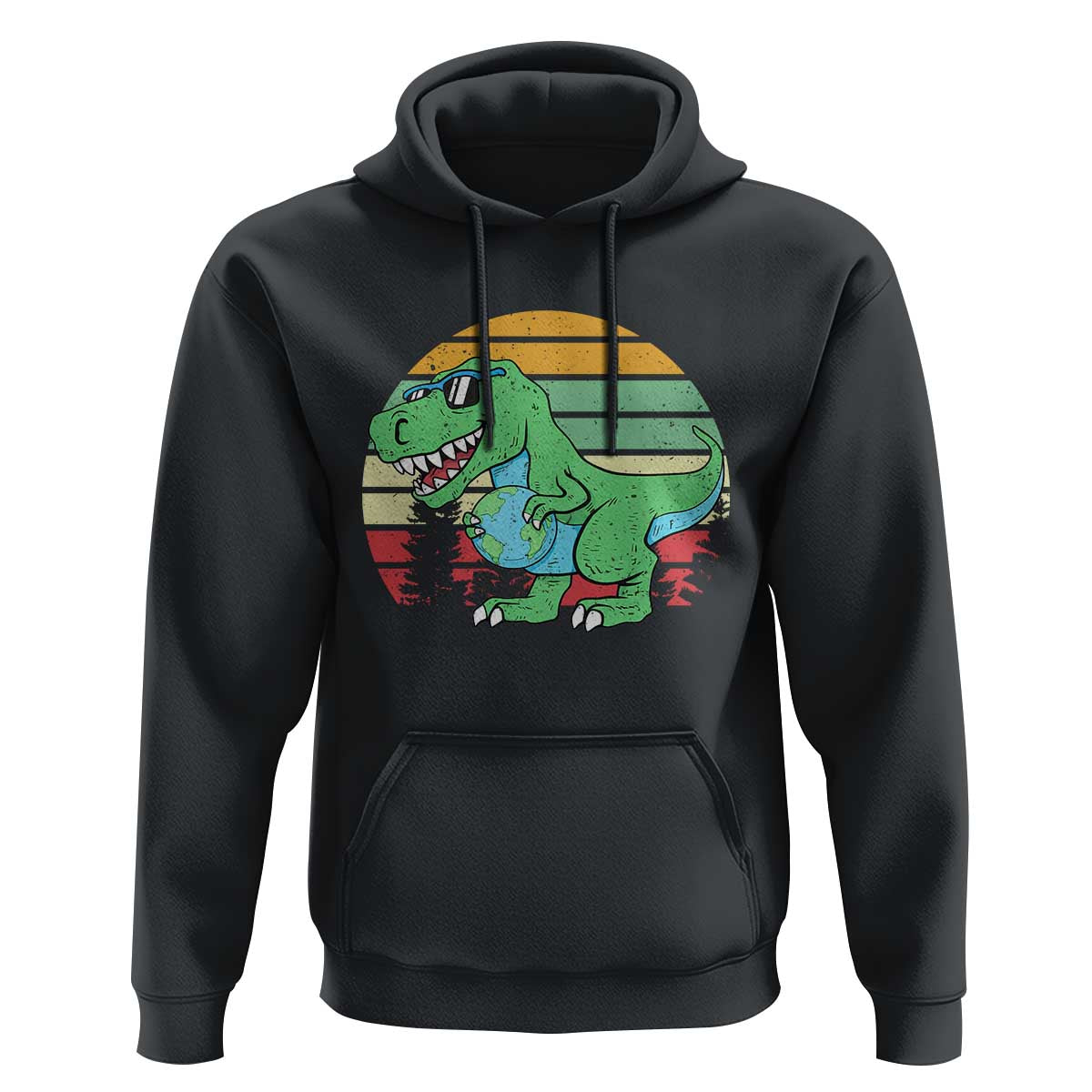Funny Earth Day Dinosaur Lover Hoodie Save The Planet