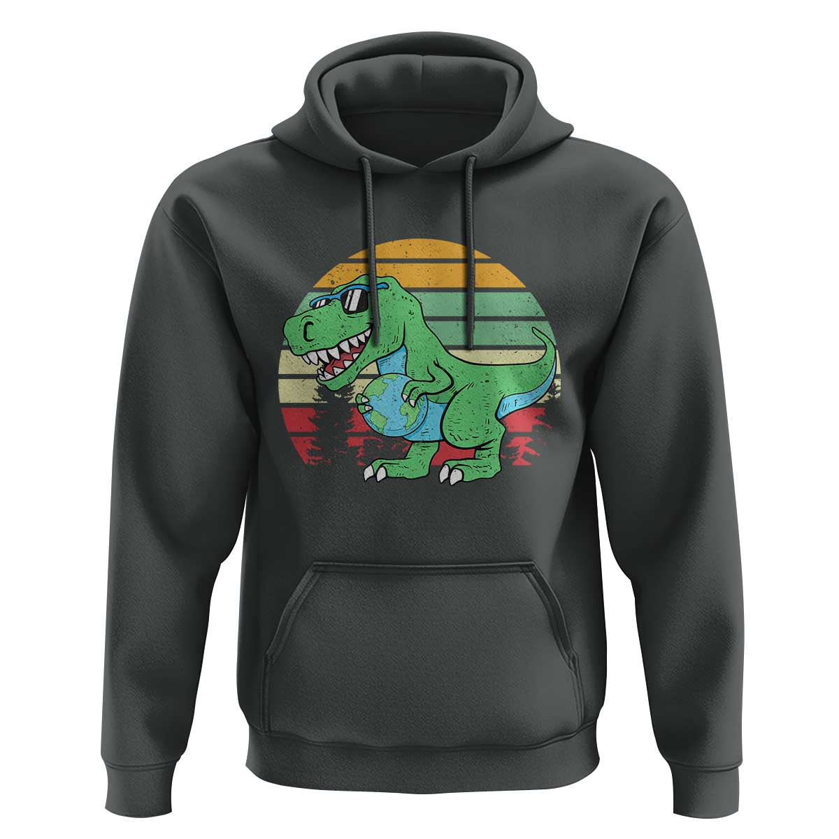Funny Earth Day Dinosaur Lover Hoodie Save The Planet
