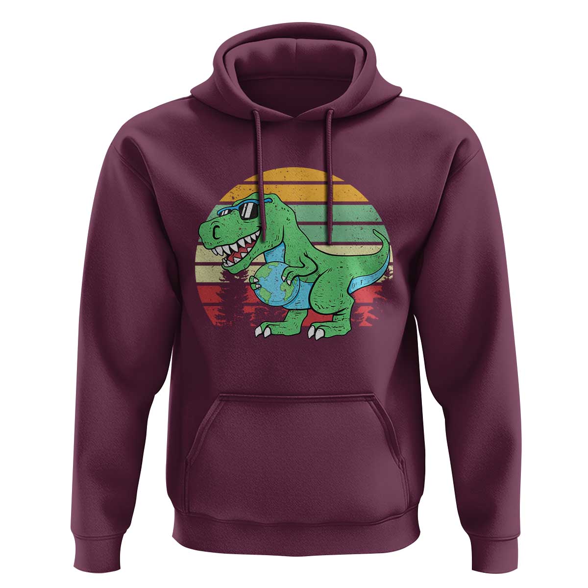 Funny Earth Day Dinosaur Lover Hoodie Save The Planet