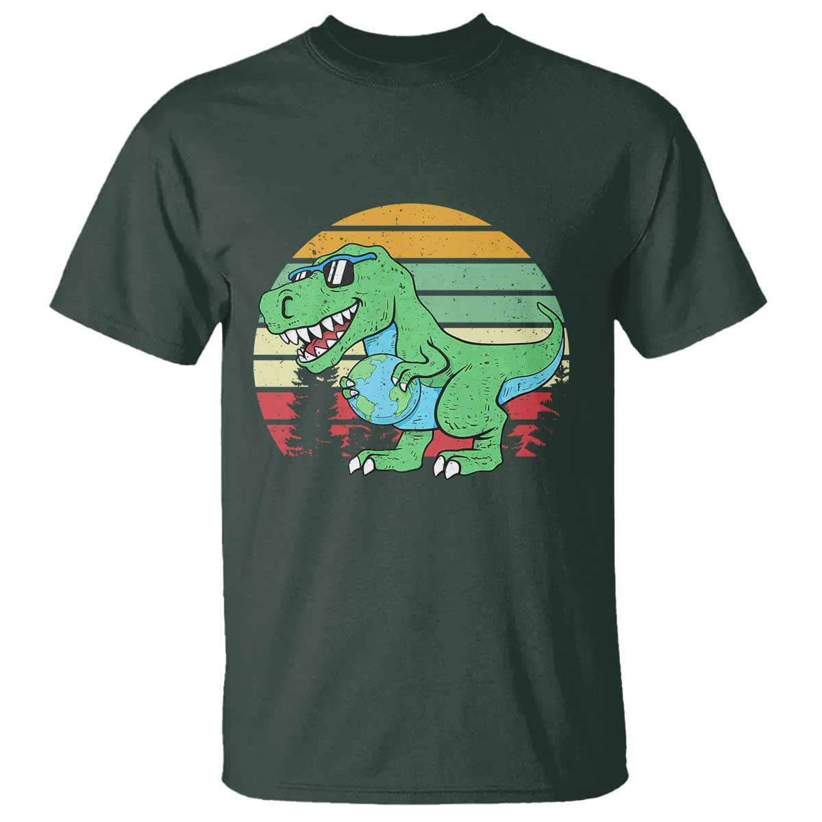Funny Earth Day Dinosaur Lover T Shirt Save The Planet