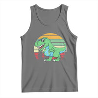 Funny Earth Day Dinosaur Lover Tank Top Save The Planet