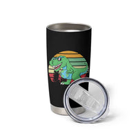 Funny Earth Day Dinosaur Lover Tumbler Cup Save The Planet