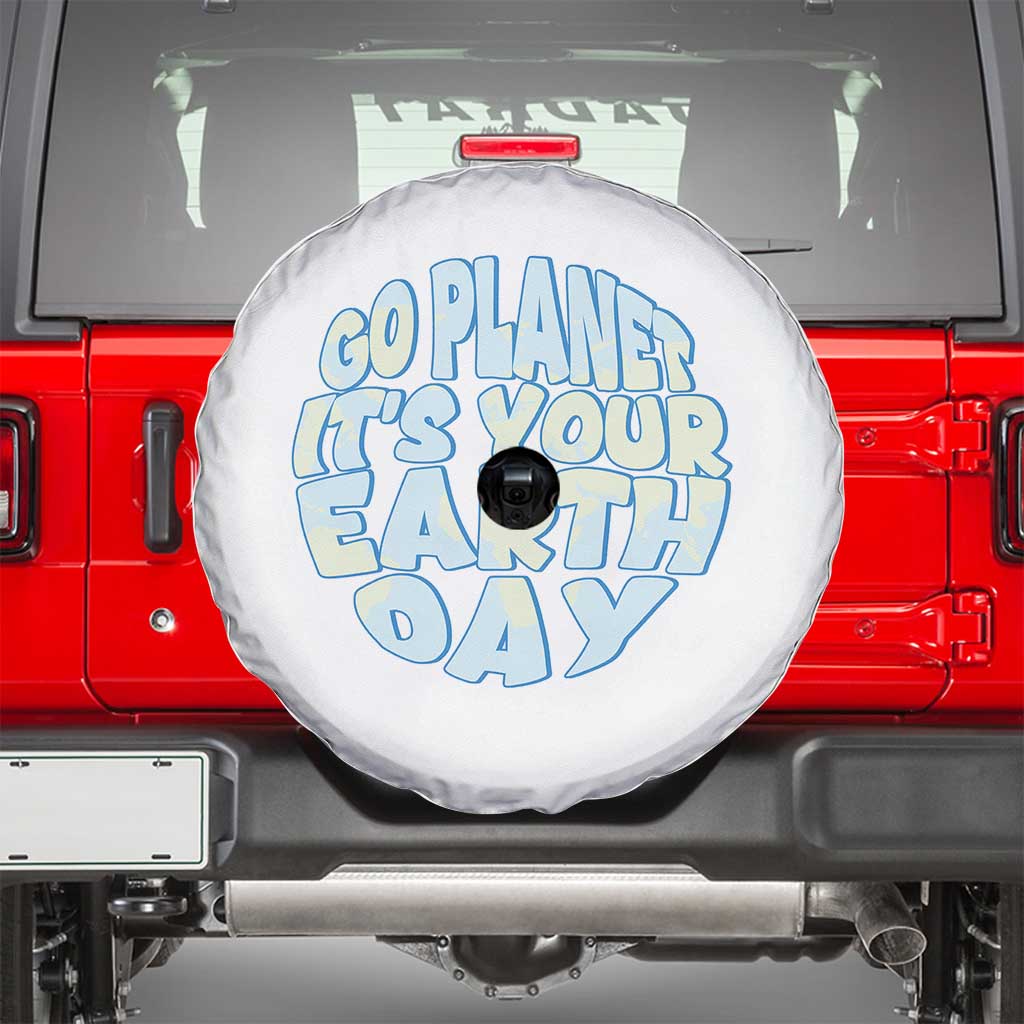 Go Planet It Is Your Earth Day Spare Tire Cover Environmental Activism