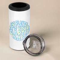Go Planet It Is Your Earth Day 4 in 1 Can Cooler Tumbler Environmental Activism