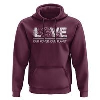 Our Power Our Planet Hoodie Earth Day Eco Friendly