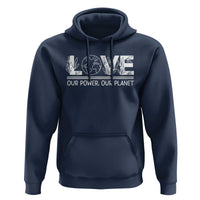 Our Power Our Planet Hoodie Earth Day Eco Friendly