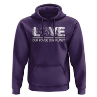 Our Power Our Planet Hoodie Earth Day Eco Friendly
