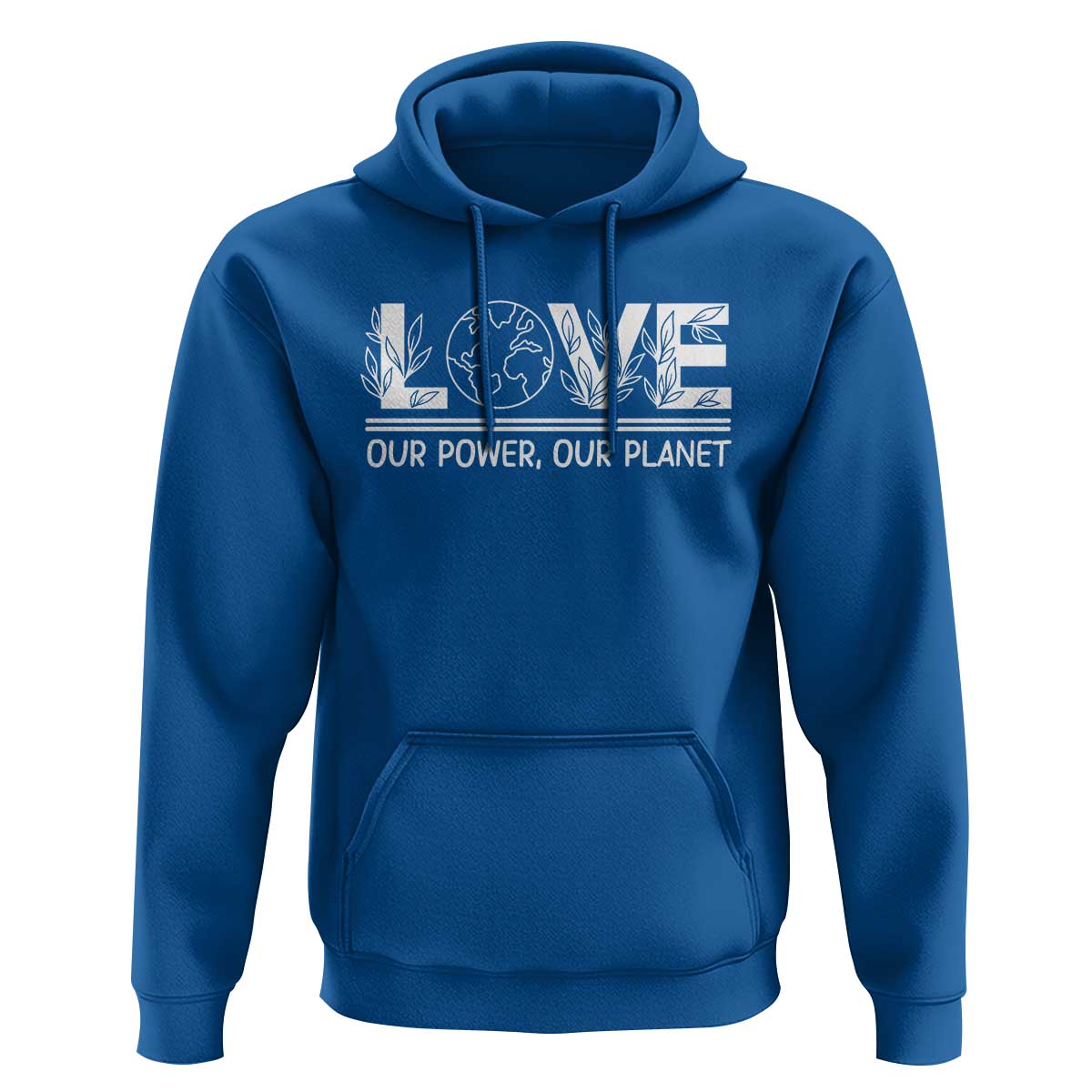 Our Power Our Planet Hoodie Earth Day Eco Friendly