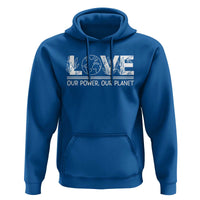 Our Power Our Planet Hoodie Earth Day Eco Friendly