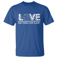 Our Power Our Planet T Shirt Earth Day Eco Friendly