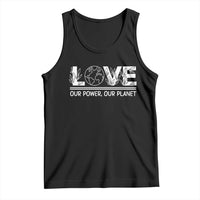 Our Power Our Planet Tank Top Earth Day Eco Friendly