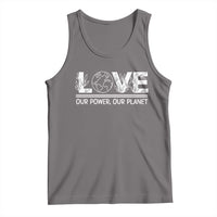 Our Power Our Planet Tank Top Earth Day Eco Friendly