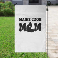 Maine Coon Mom Garden Flag Cat Lover Gift For Her